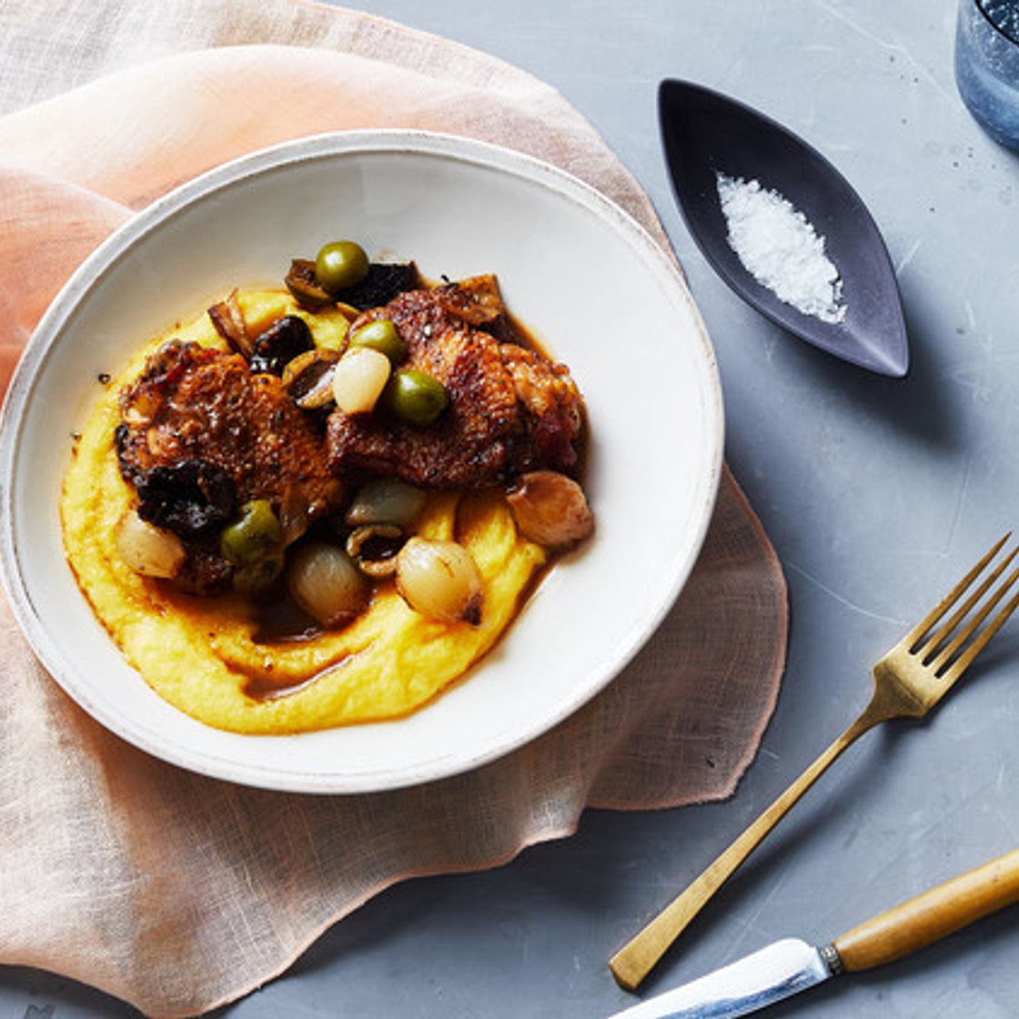 Instant Pot Chicken Thighs Marbella
