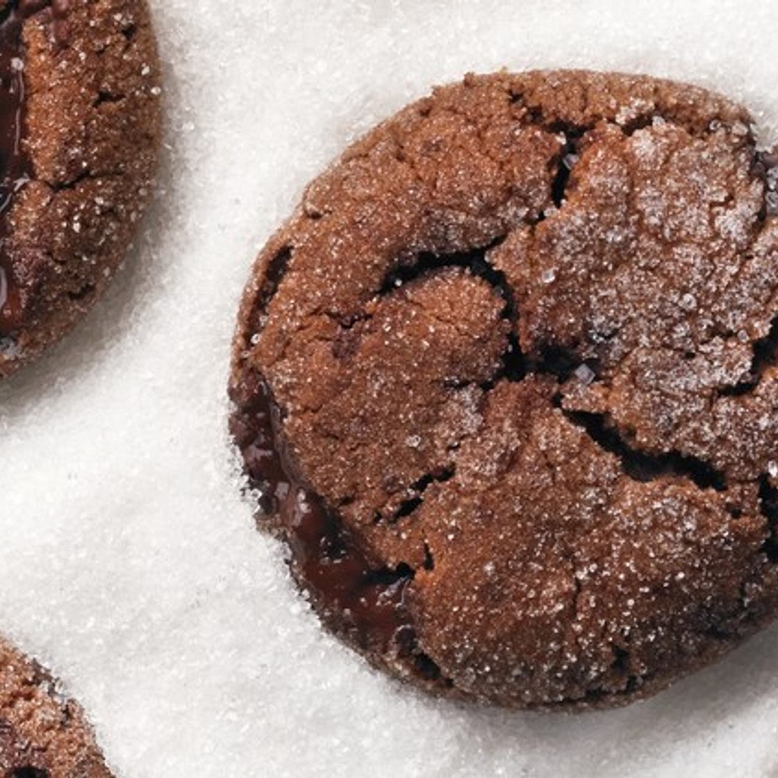 Chewy Chocolate-Gingerbread Cookies