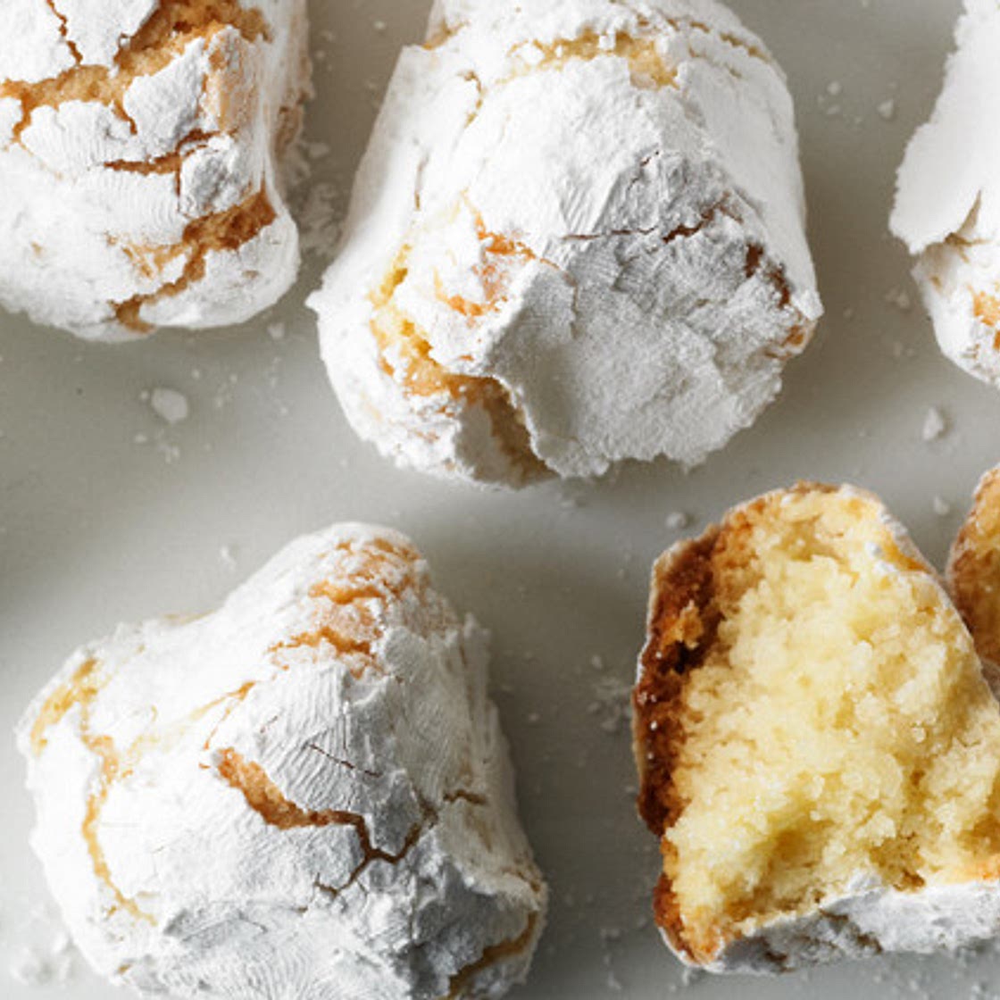 Pinched Orange Macaroons