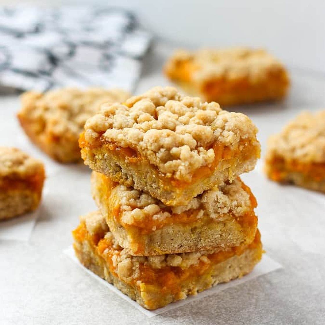 Mango Crumb Bars