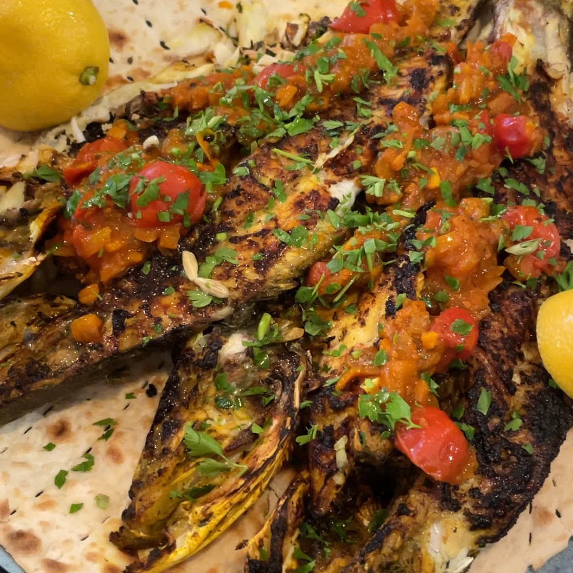 Masgouf / Iraqi Grilled Fish / المسكوف