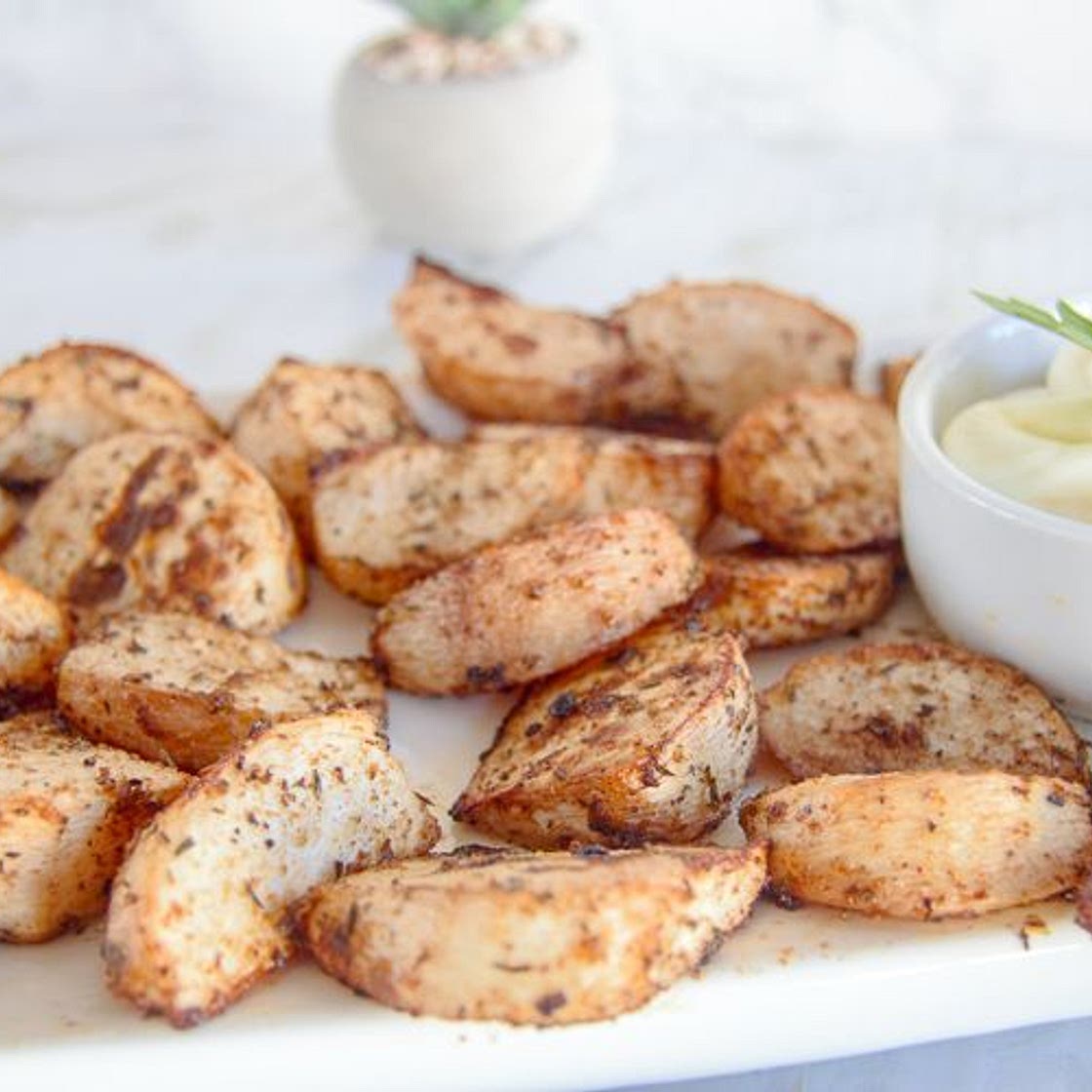 Spicy Turnip Wedges