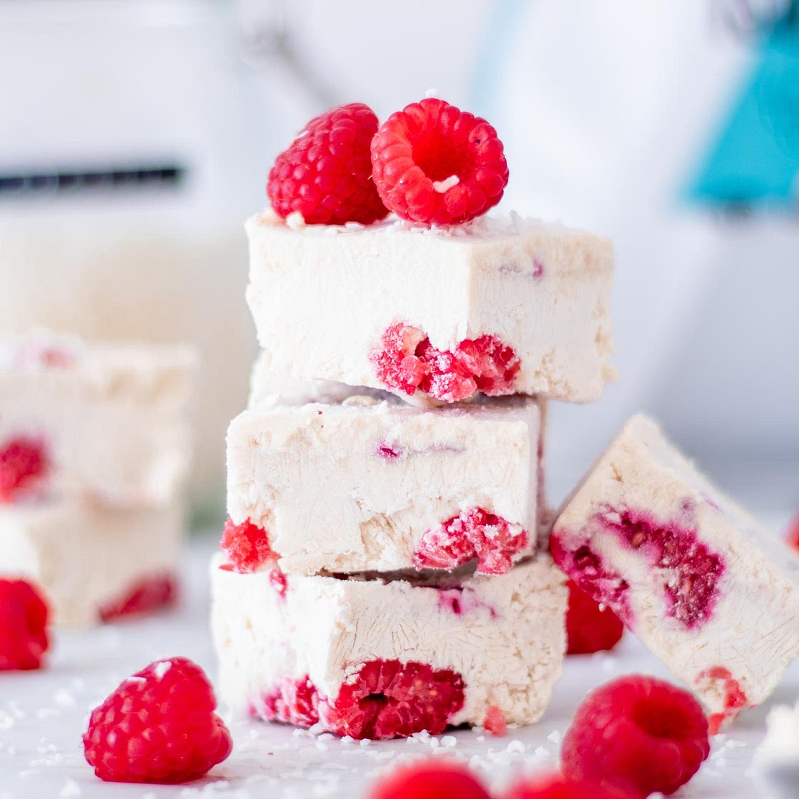 Vegan Frozen Yogurt Protein Bars