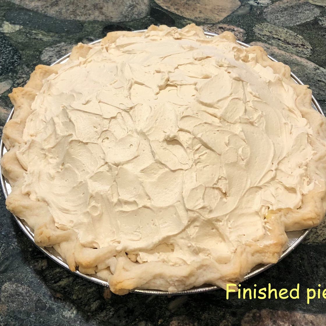 Bananas Foster Cream Pie
