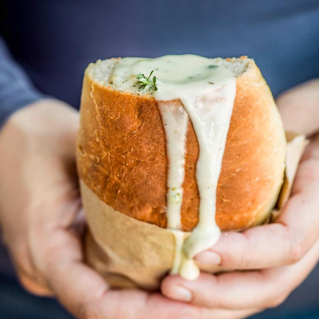 Fondue Hot Dog