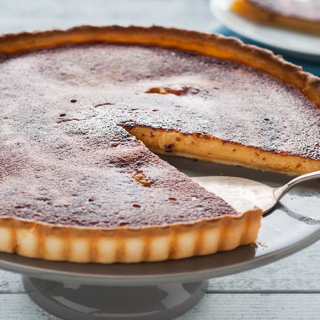 Tarte au vin cuit