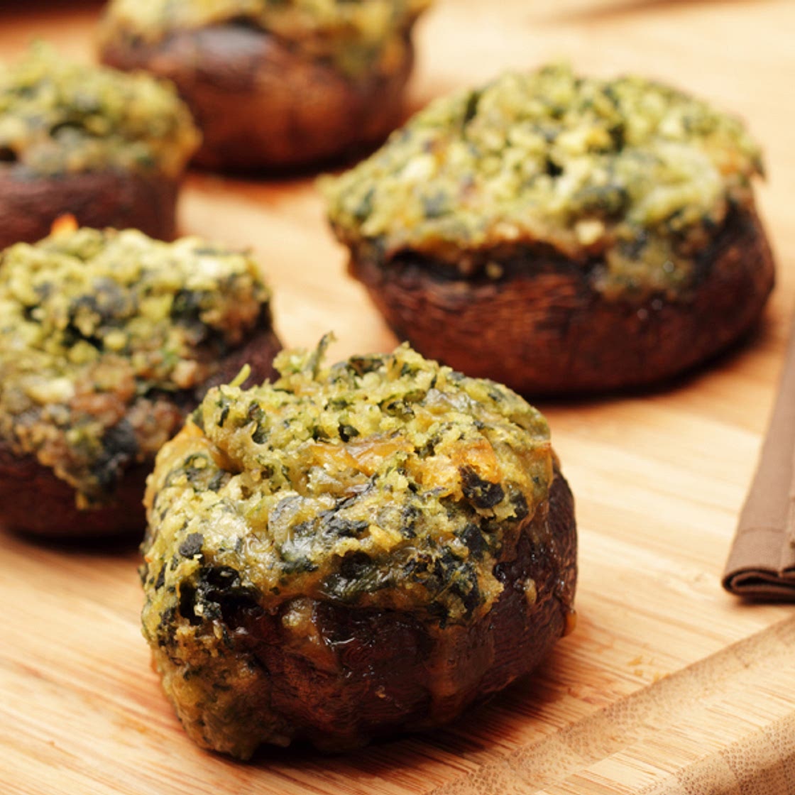 Champiñones rellenos | Sabor y Estilo