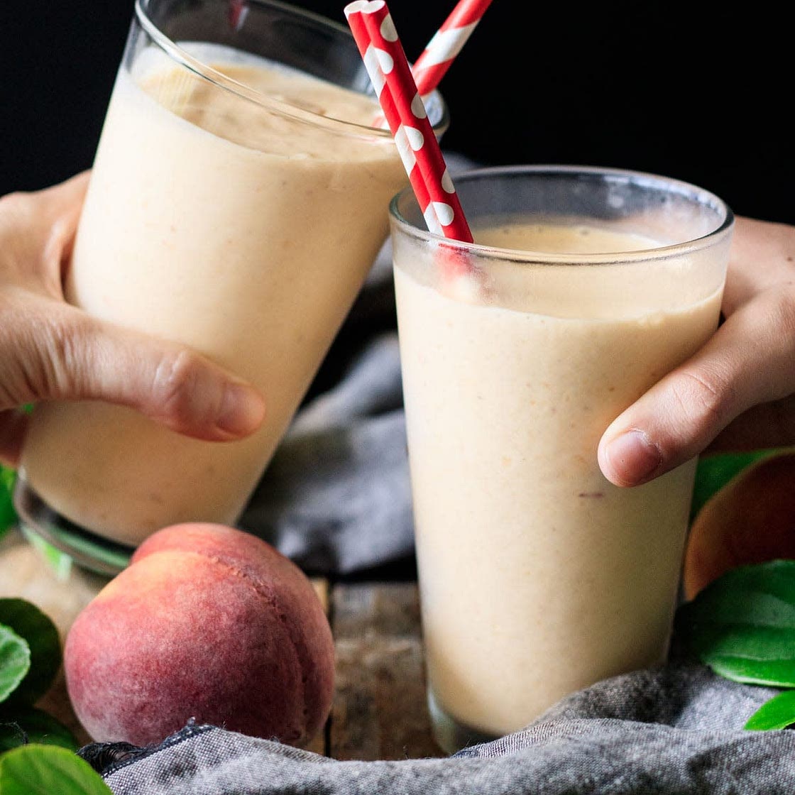 COPYCAT CHICK-FIL-A PEACH MILKSHAKE
