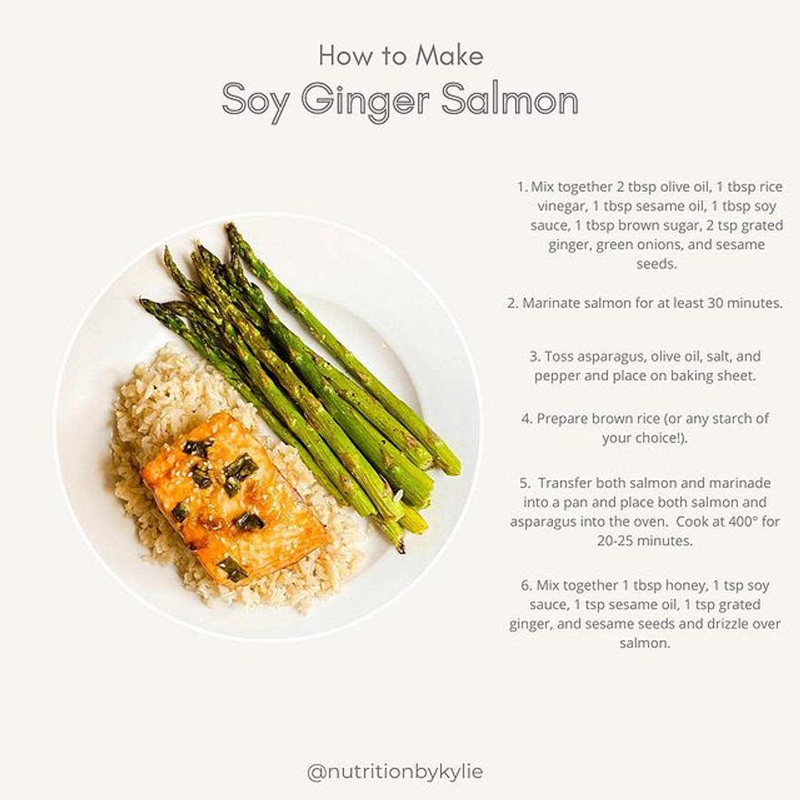 Soy Ginger Salmon