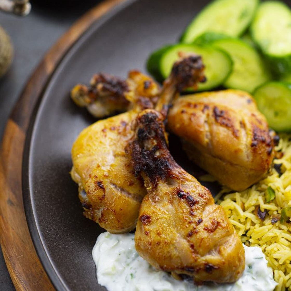 Pilons de poulet à l’indienne