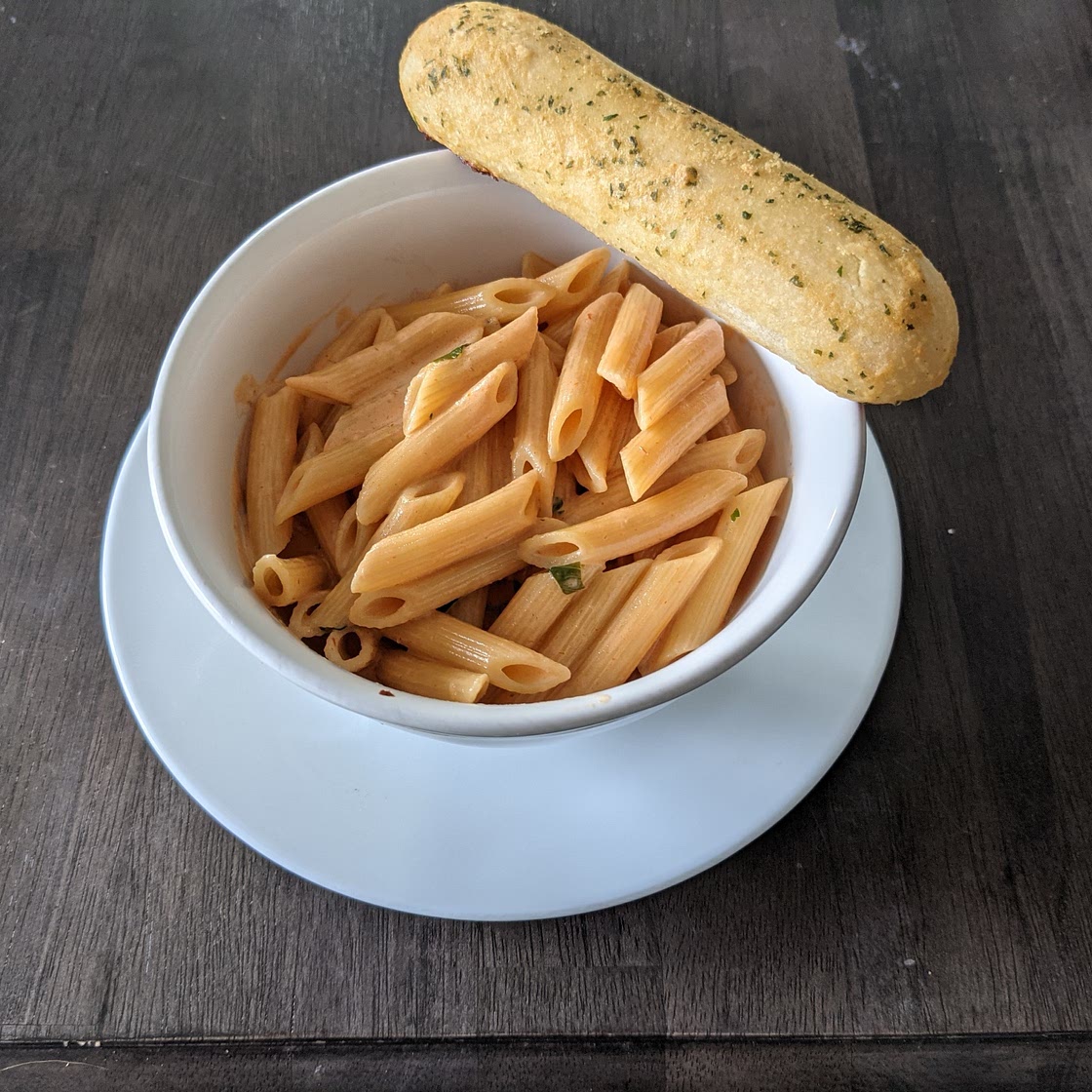 Pasta in Tomato Cream Sauce