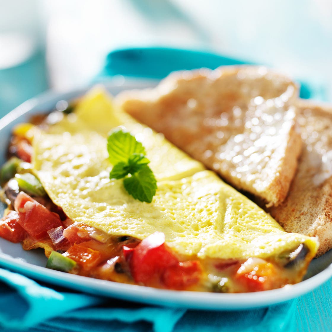 Omelette mexicaine