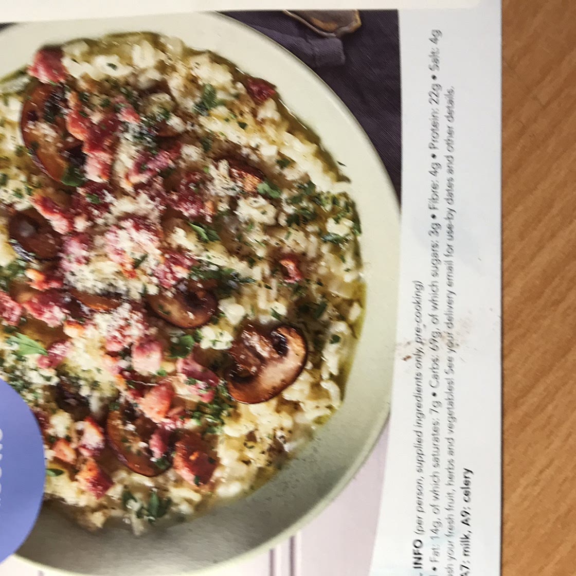  Easy bacon and mushroom risotto – Joe Wicks 