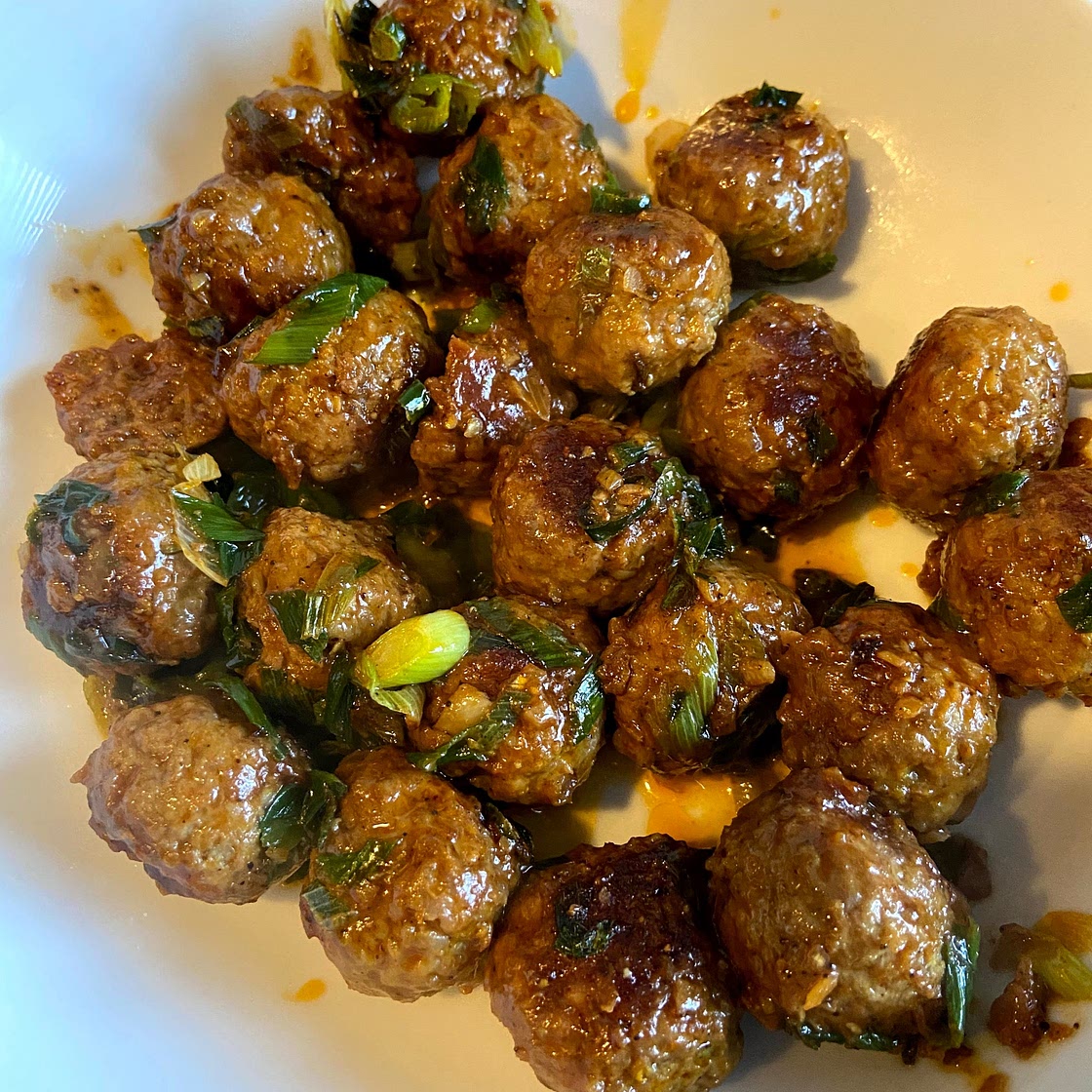 Garlic Pepper Meatballs