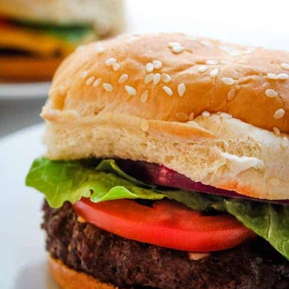 Air Fryer Hamburgers