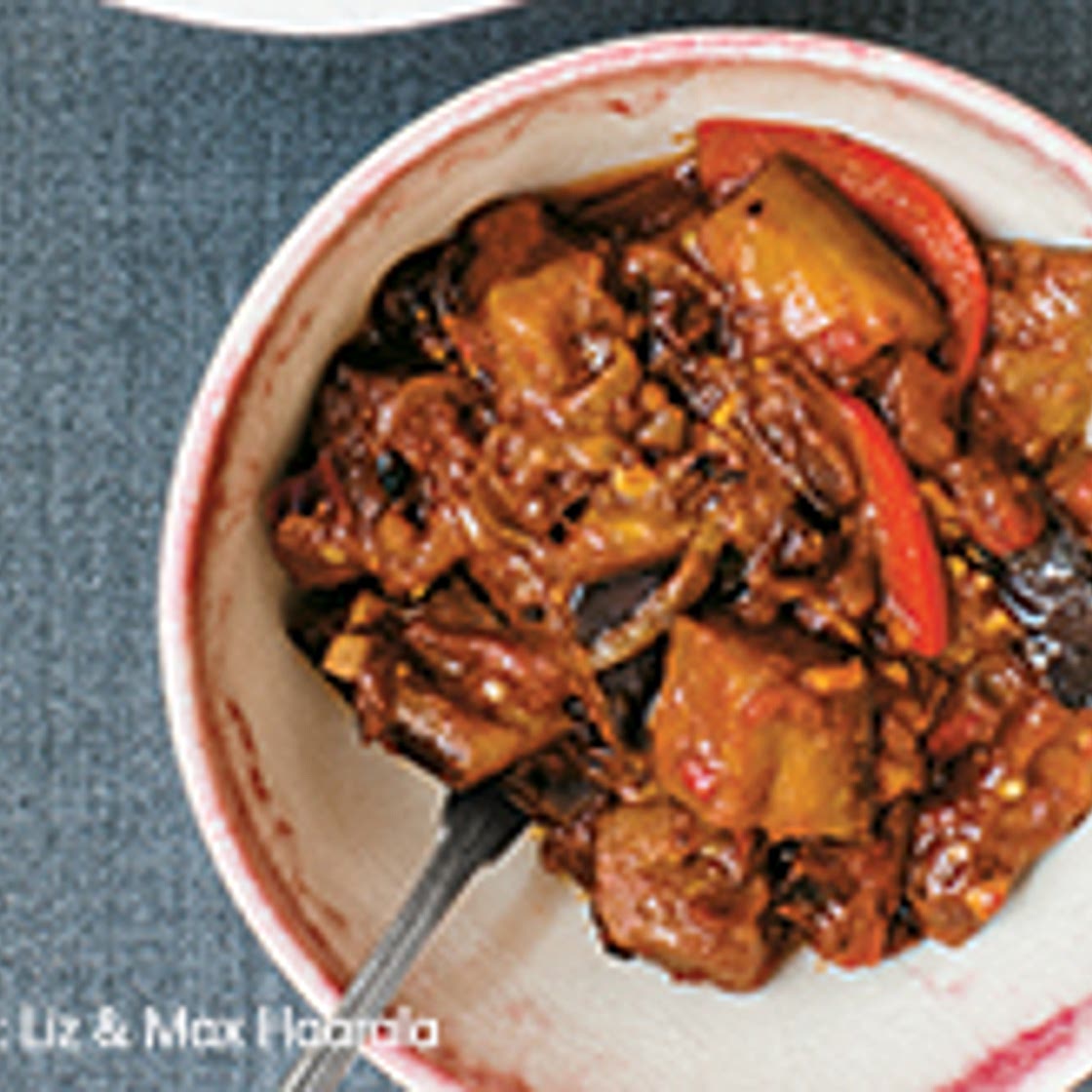 Aubergine Chermoula