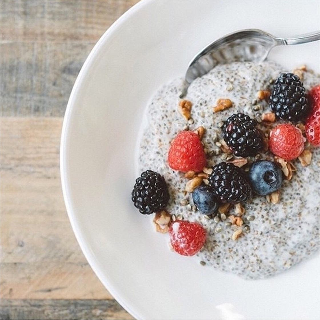 Warm Chia Flax Pudding — Kelly LeVeque