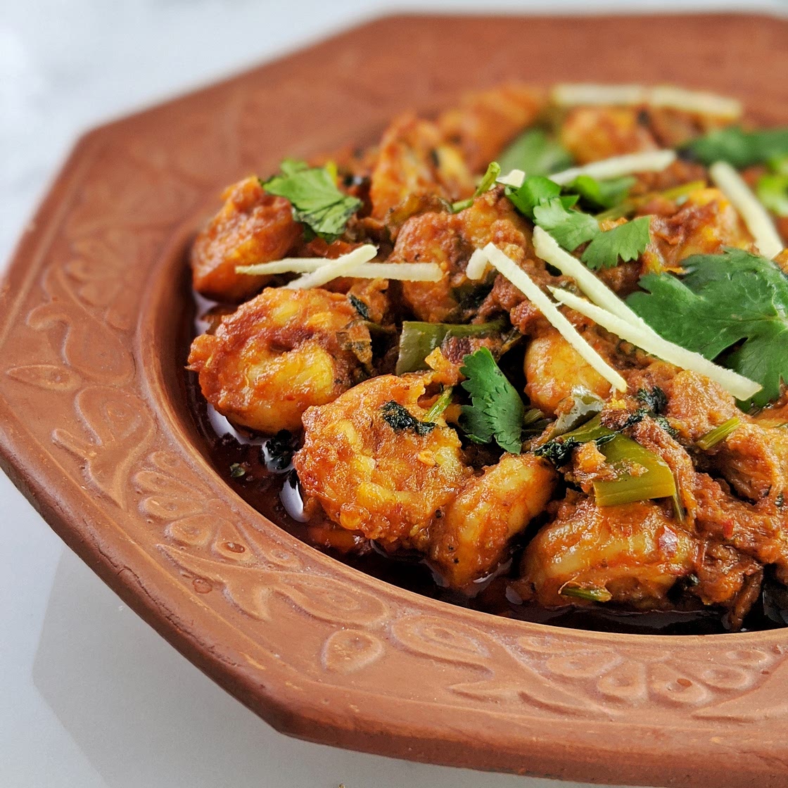 Shrimp Curry / Shrimp Karahi/ Prawn Karahi