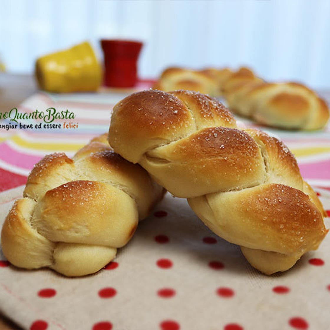 TRECCINE DOLCI E SOFFICI ALLO YOGURT