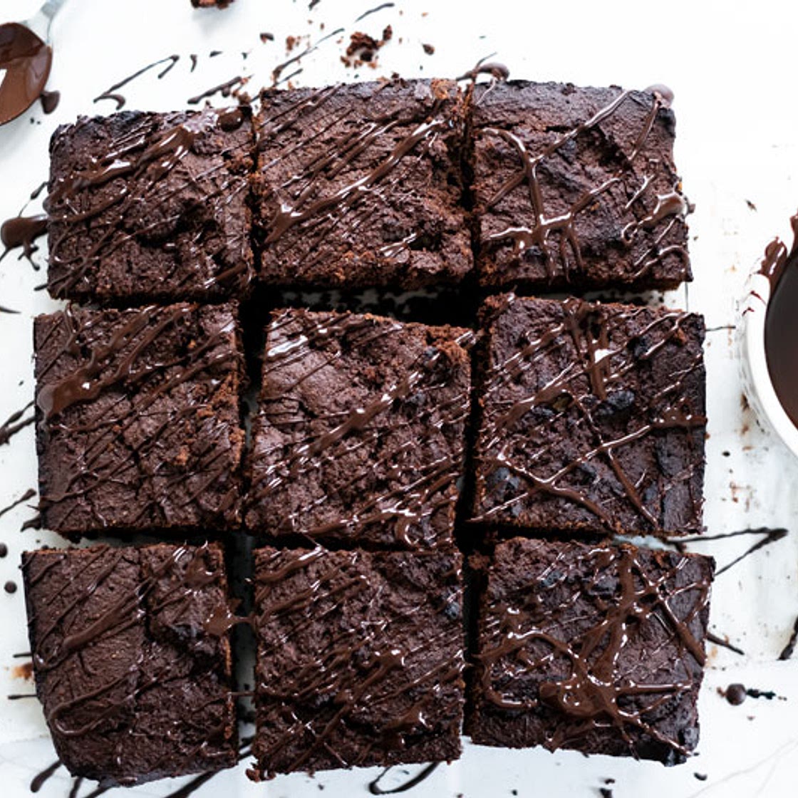 Brownie de algarroba *Sin azúcar