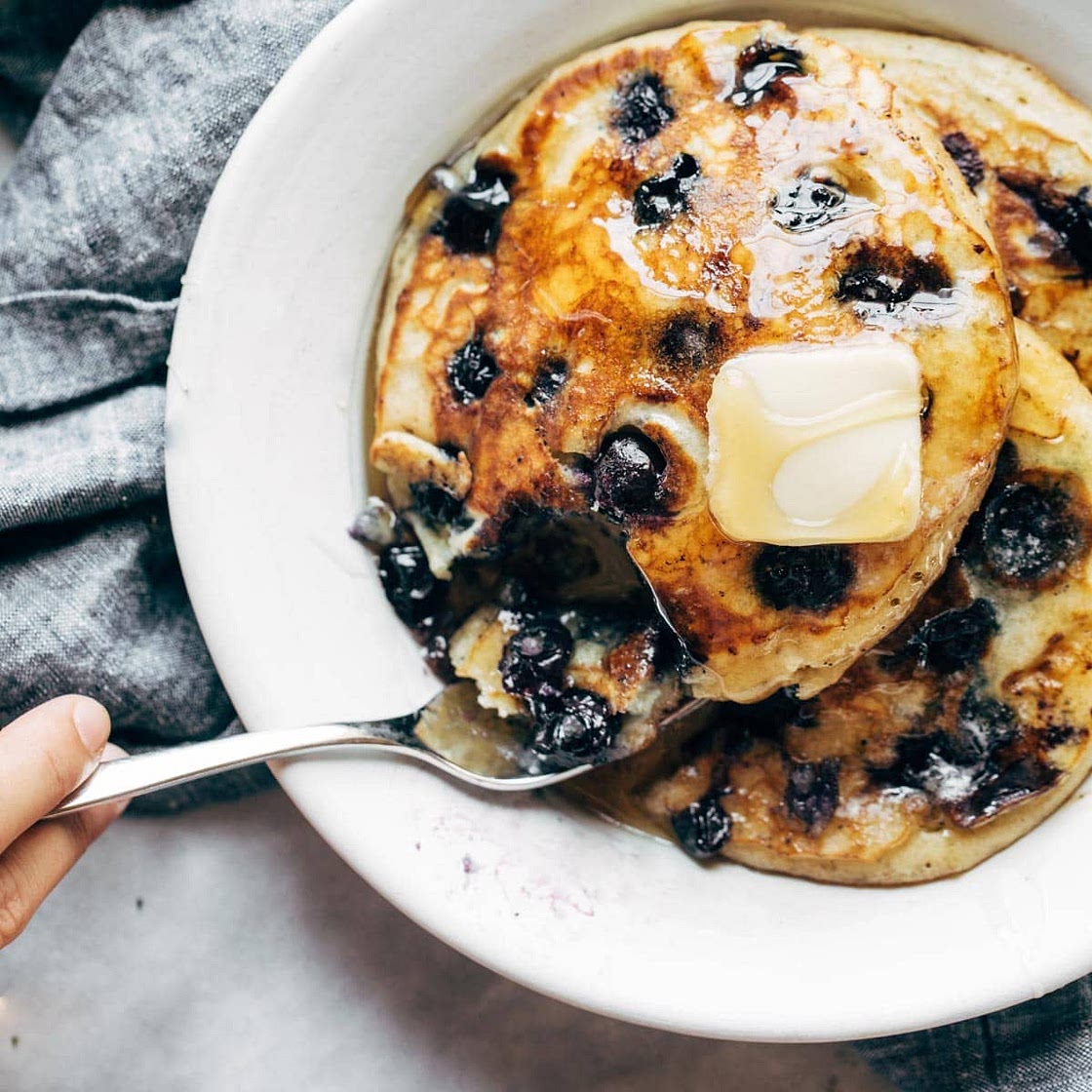 Protein Blue berry Pancakes