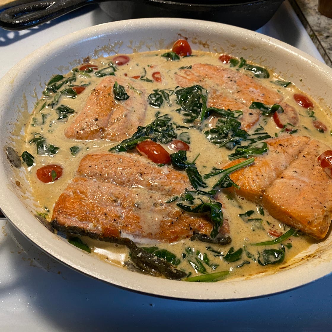 Tuscan Butter Salmon