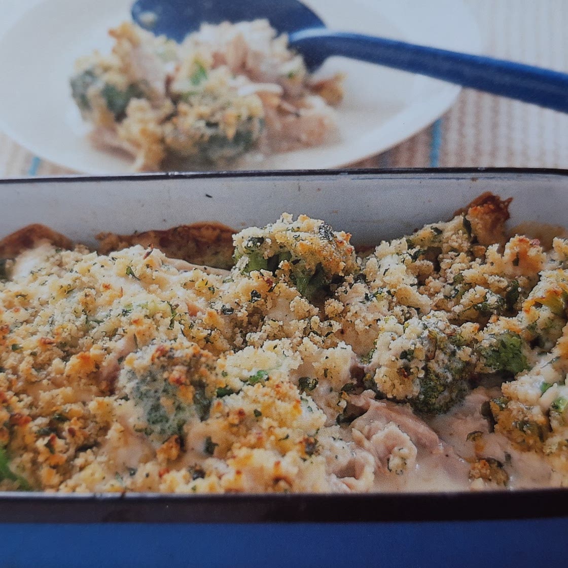 Ovenschotel met kip en broccoli