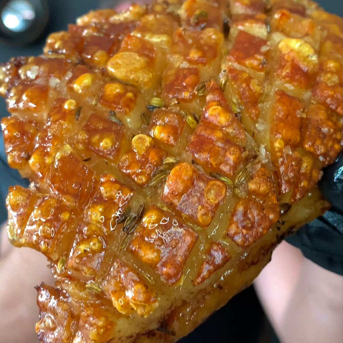 Slow Cooked Crispy Belly of Pork
