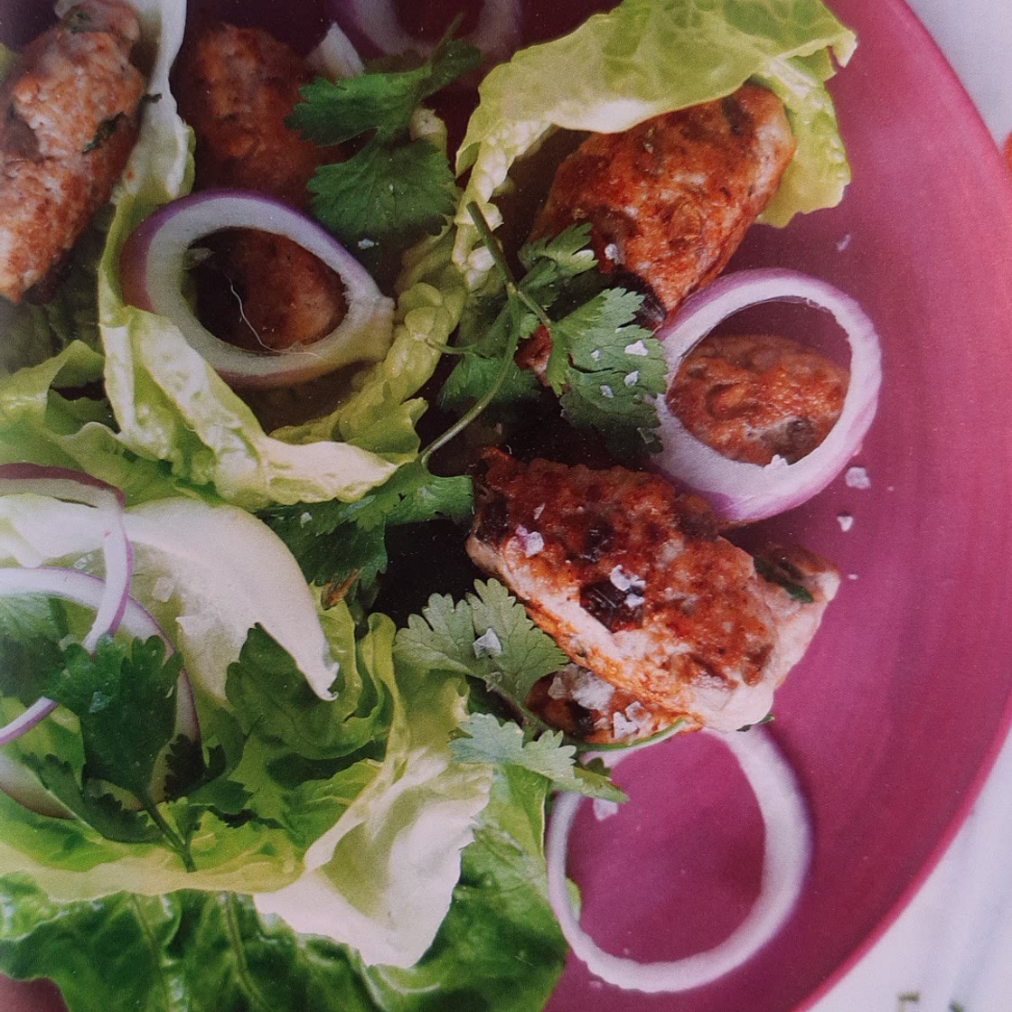 Kip-paddenstoelen- kroketten & Romeinse sla