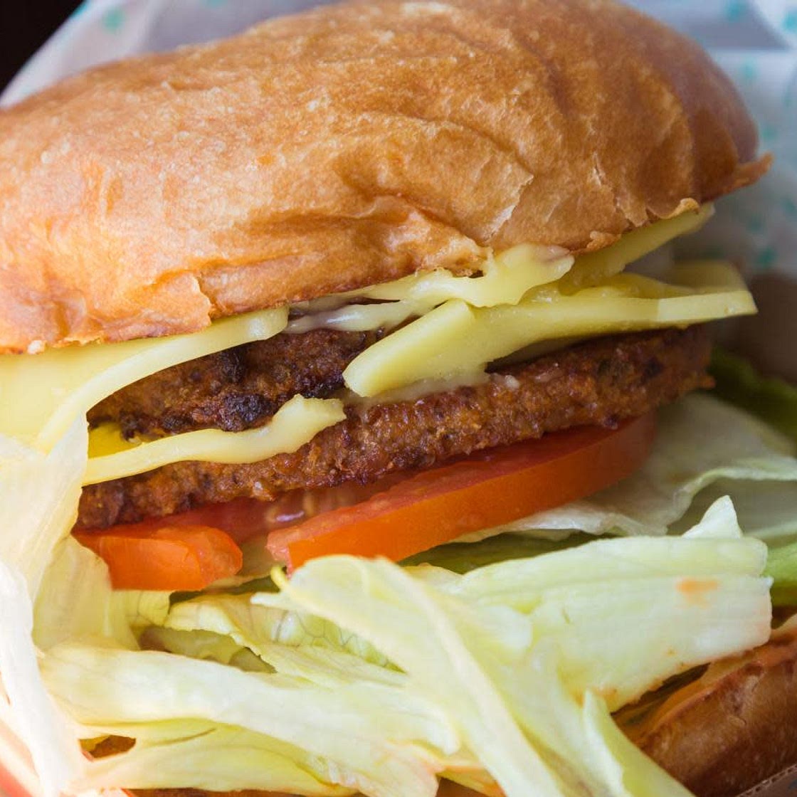 Double Drive-Thru Veggie Burgers
