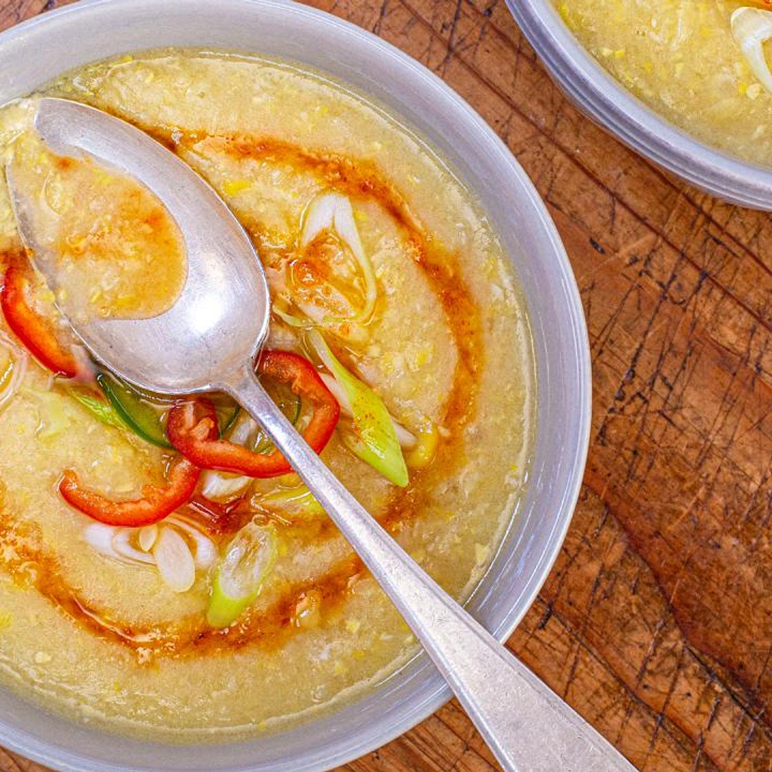 Fast Fresh Corn Idea: Rach's White Miso Corn Soup