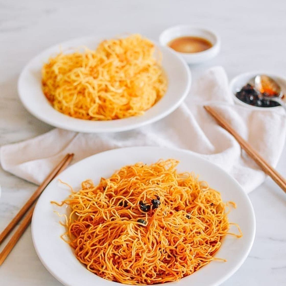 Simple, Spicy Pan-fried Noodles