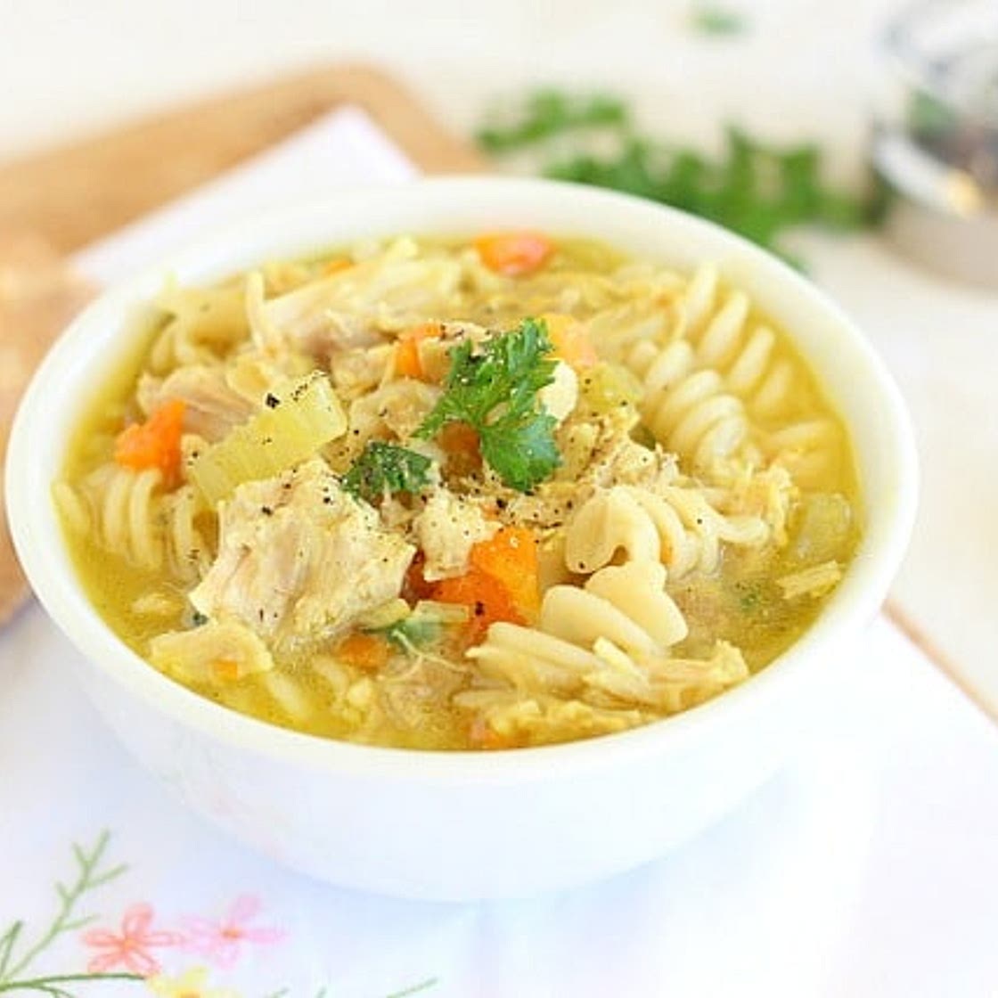 The BEST Instant Pot Chicken Noodle Soup