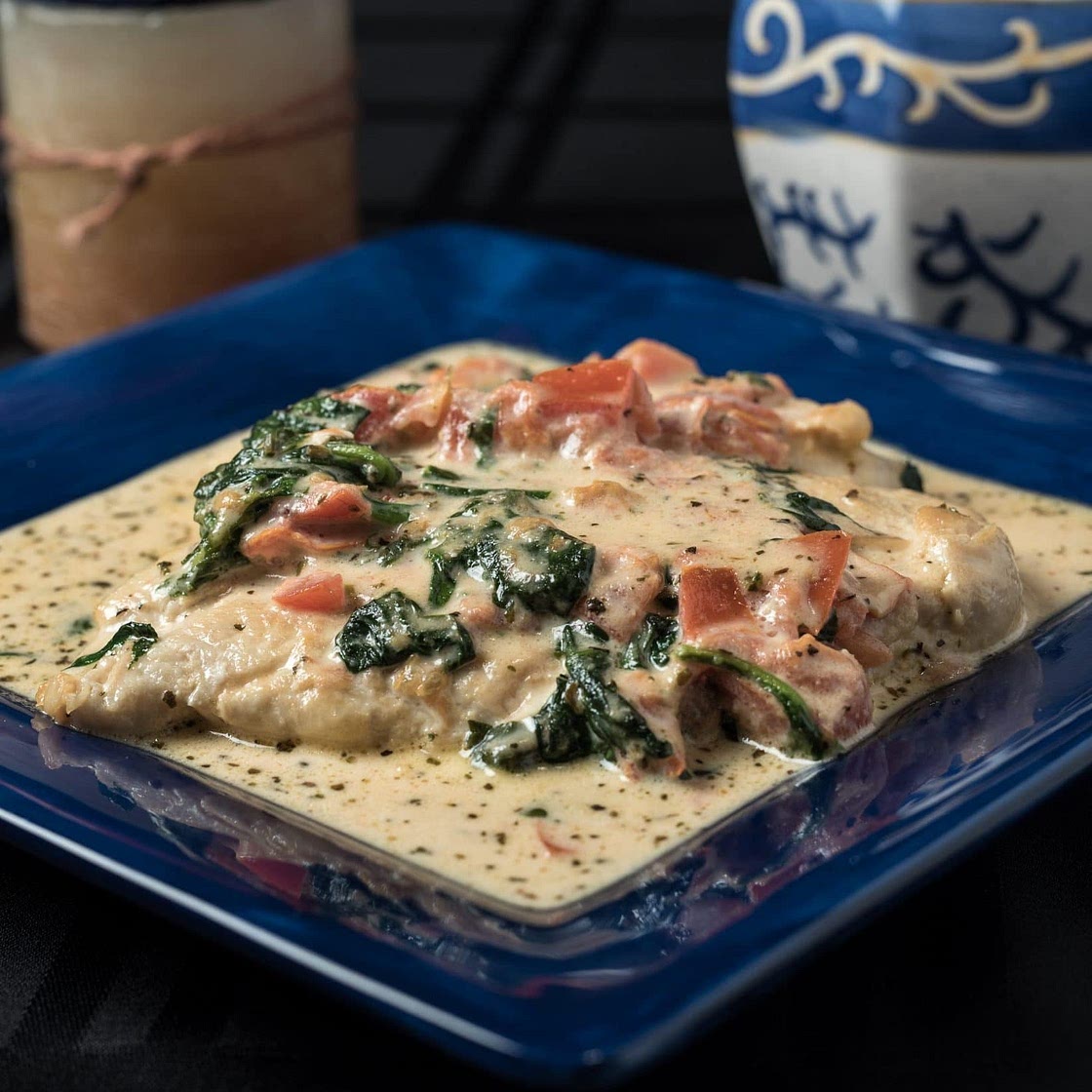 Italian Creamy Garlic Chicken