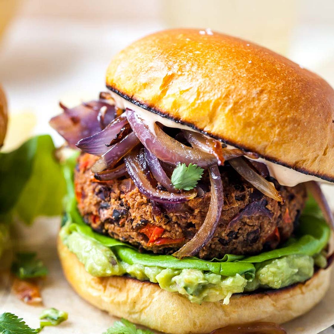 Chipotle Black Bean Burgers