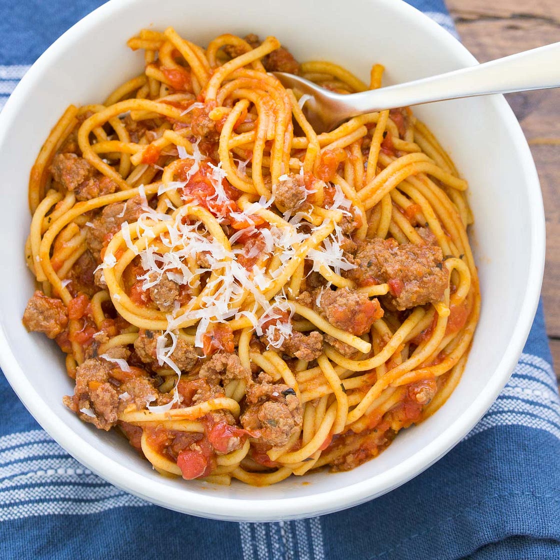 Instant Pot Spaghetti