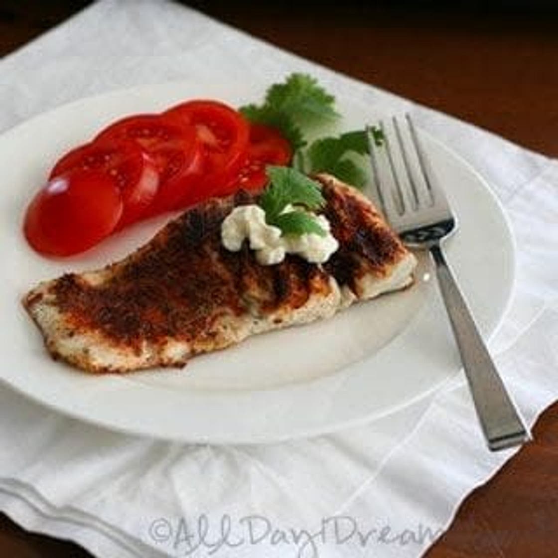 Blackened Barramundi - Low Carb and Gluten Free