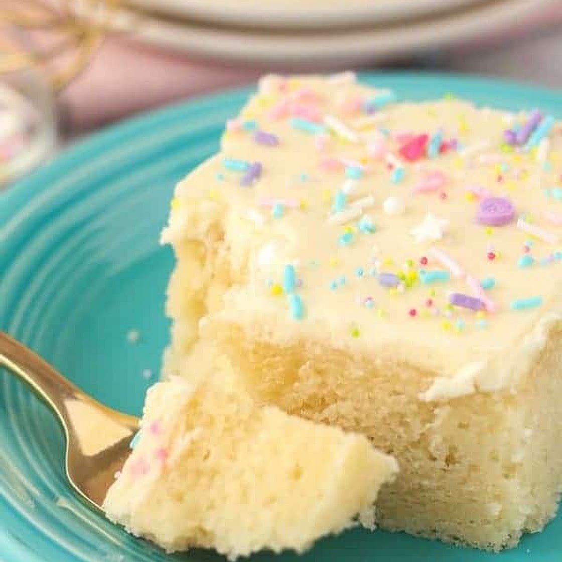 Moist Vanilla Cake Recipe