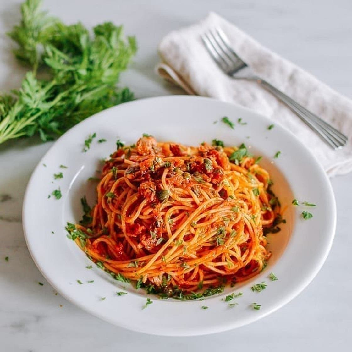 Tuna Tomato Pasta