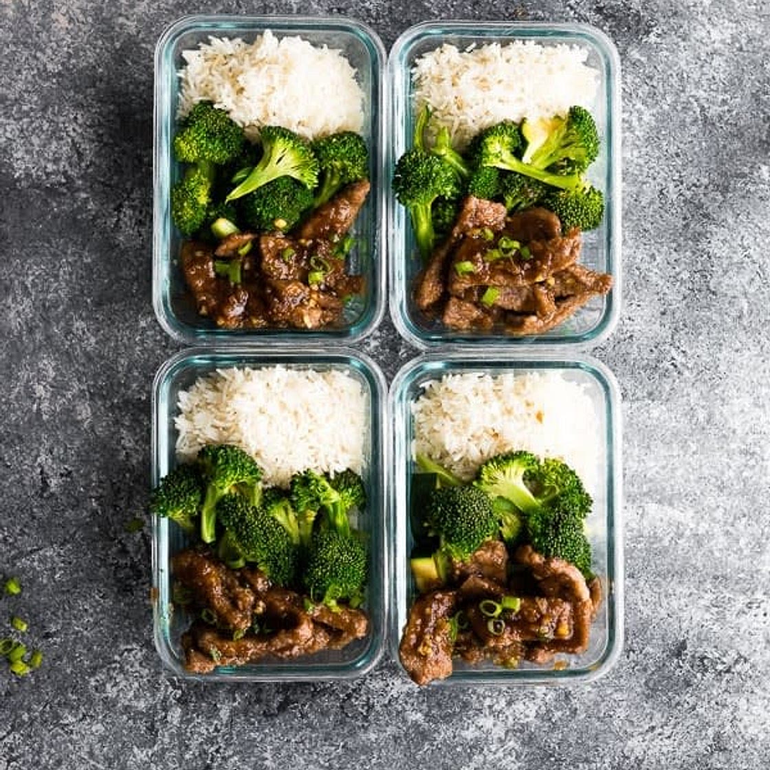 Healthier Mongolian Beef Meal Prep