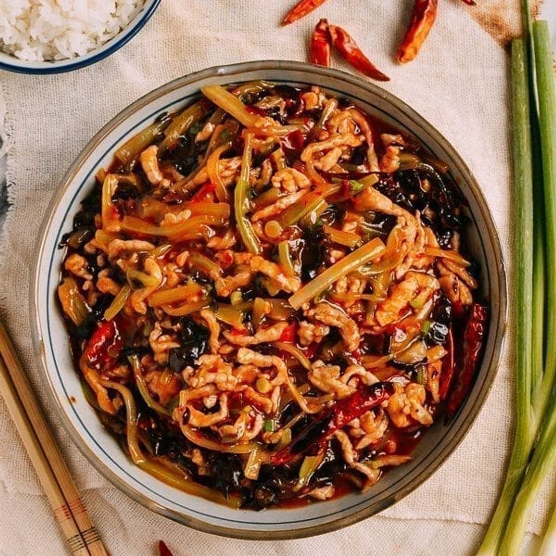 Pork with Garlic Sauce - Authentic Yu Xiang Rou Si