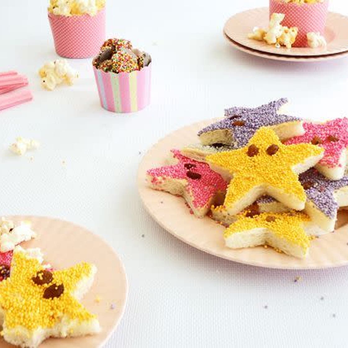 Starfish Fairy Bread