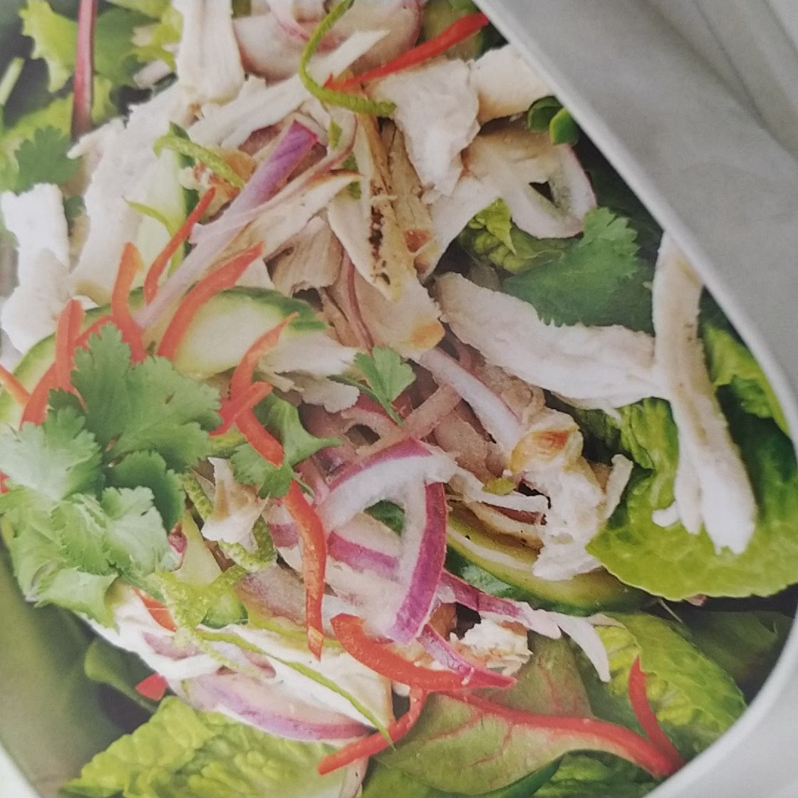 Asian chicken salad