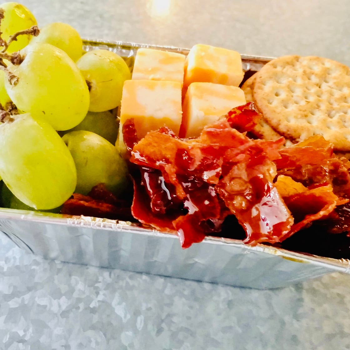 Candied Bacon with Annie's Gourmet Syrup
