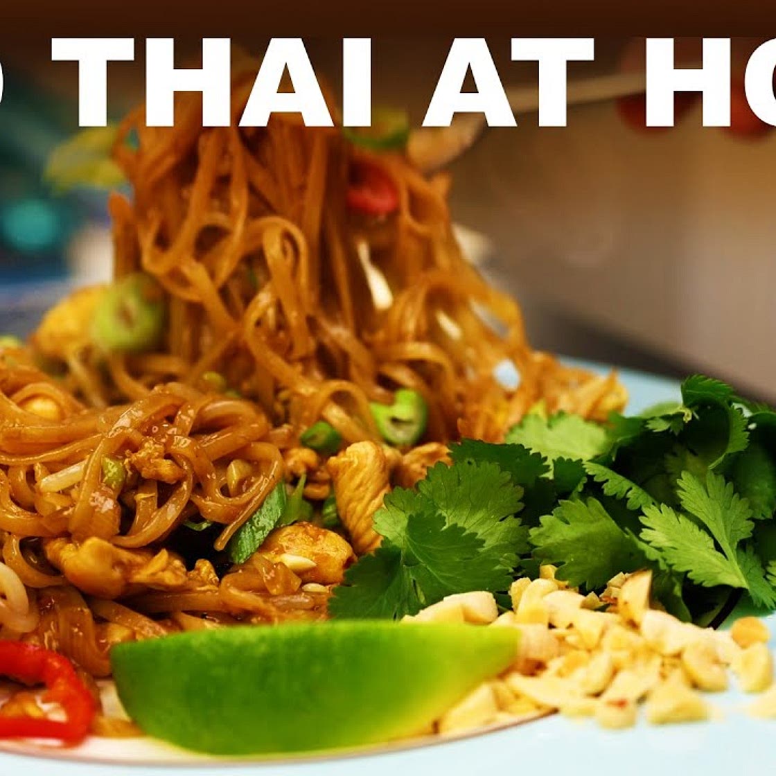Pad Thai | Simple no-wok recipe, cooks in 3 minutes