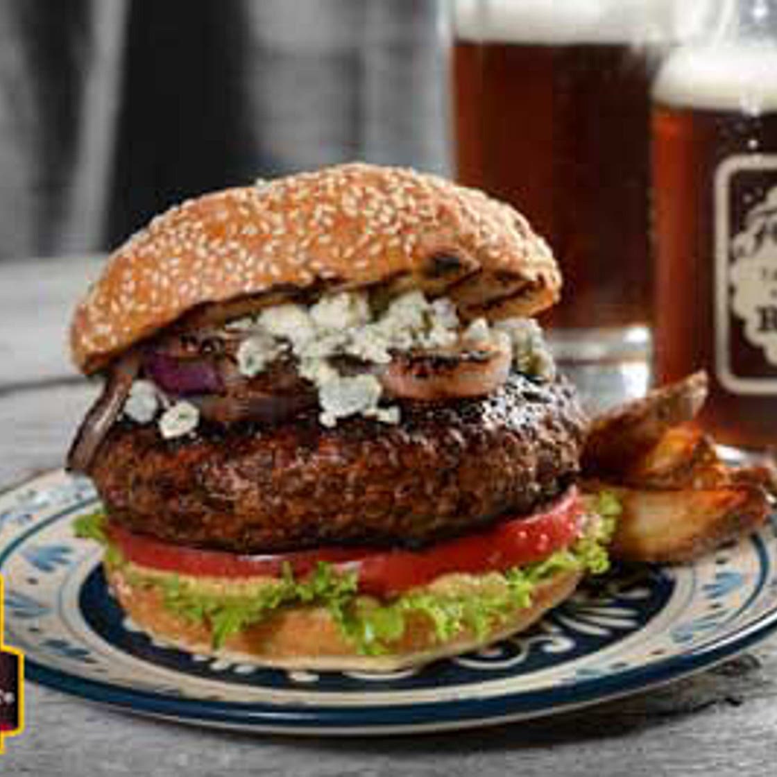 Black and Blue Burger