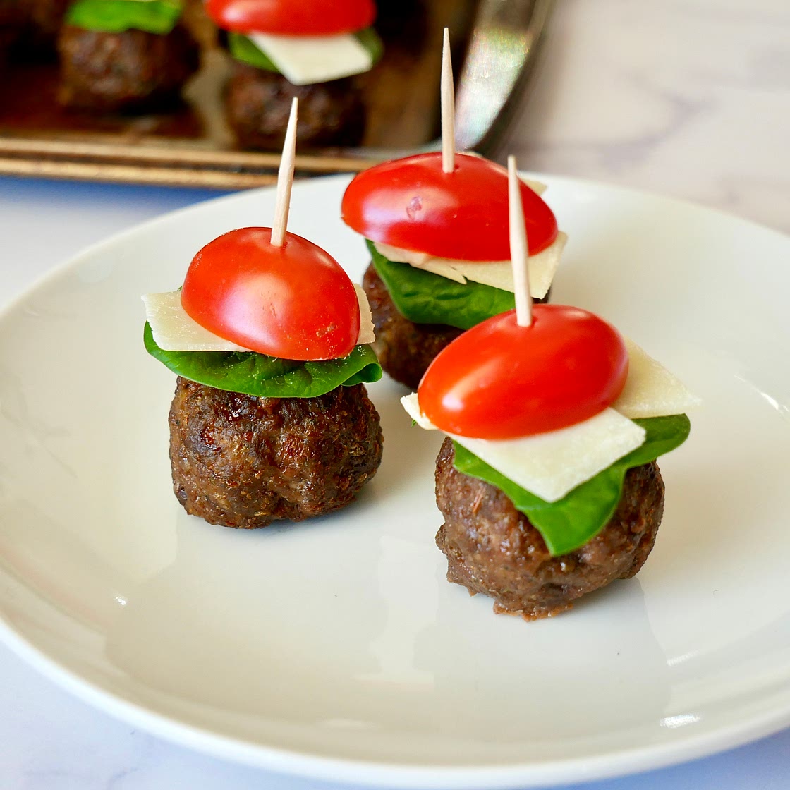 SCD Pizza Meatball Skewers