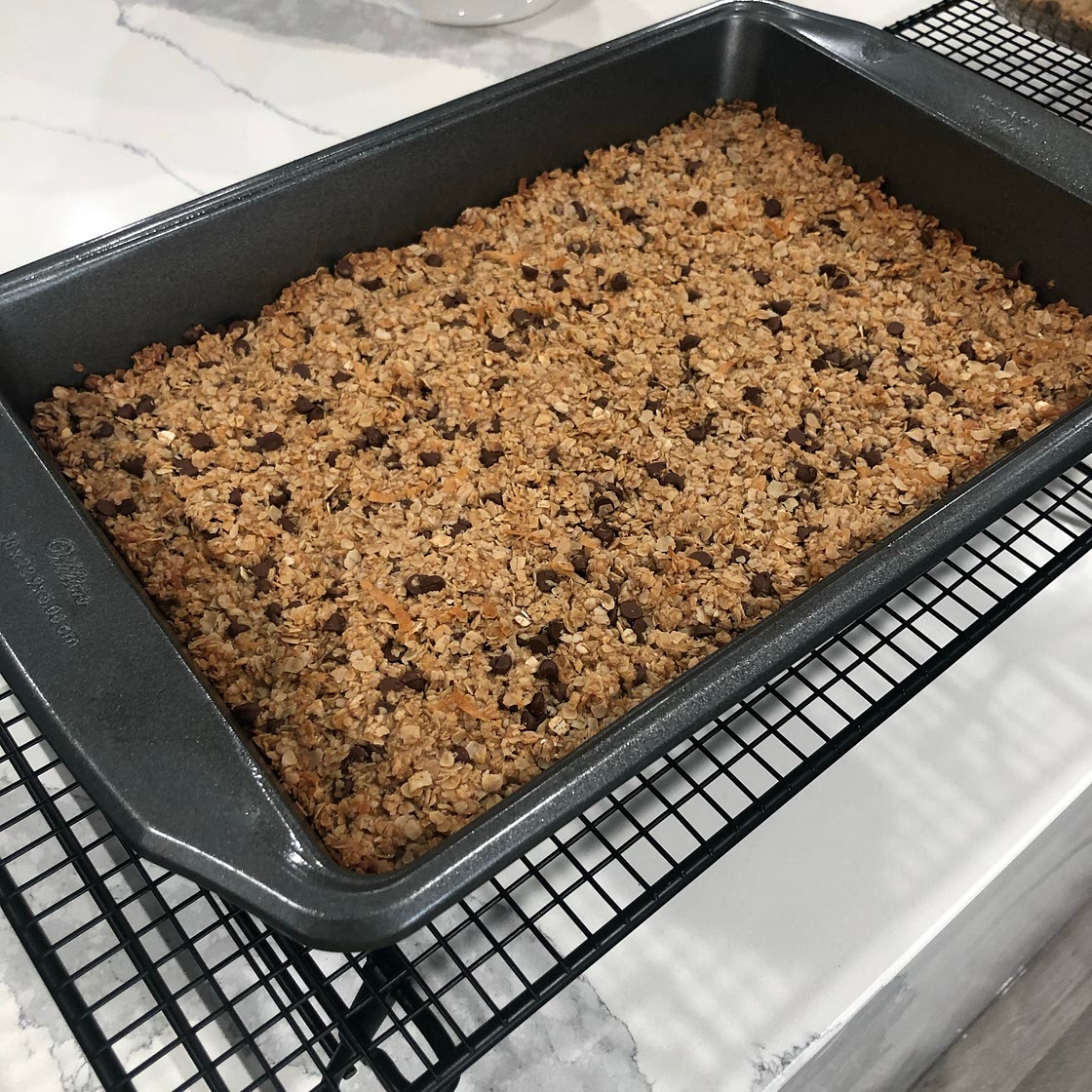 Chocolate Chip Granola Bars