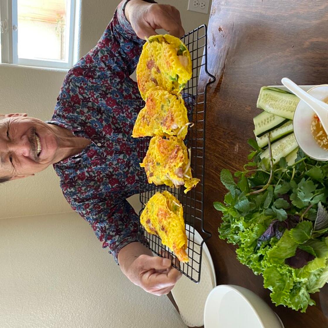 Crispy Vietnamese Banh Xeo