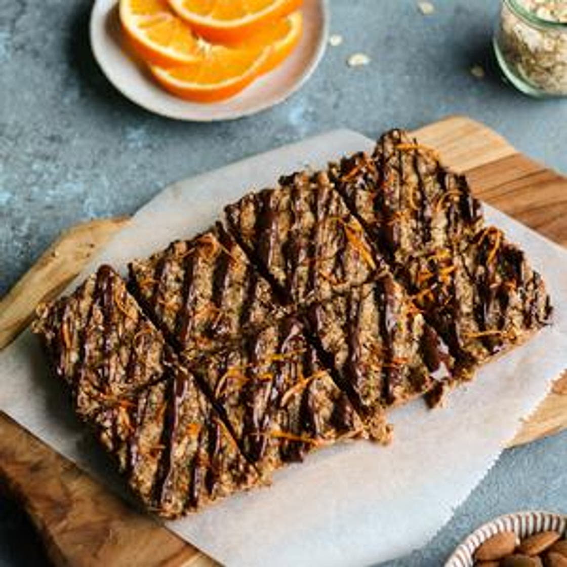 Orange High-Energy Oat Bars